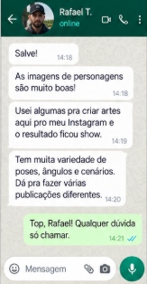Conversa de Rafael T. sobre sua experiência com o Arsenal GTA VI